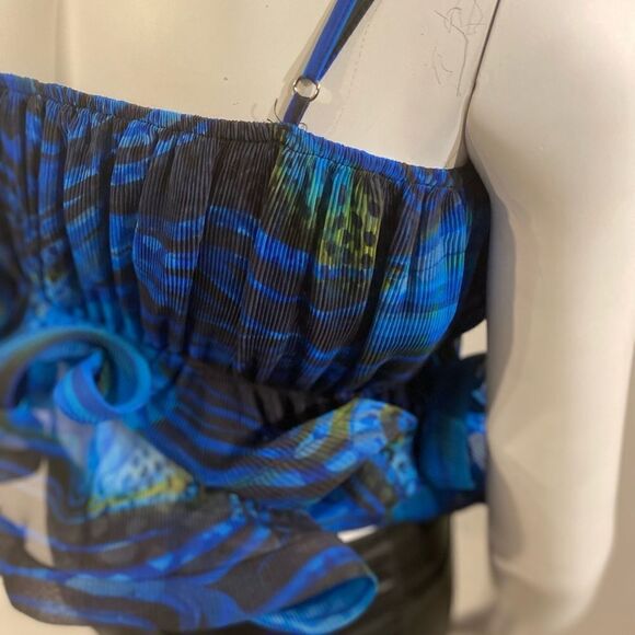 Fashion Nova Showstopper Blouse - Blue - Picture 8 of 13